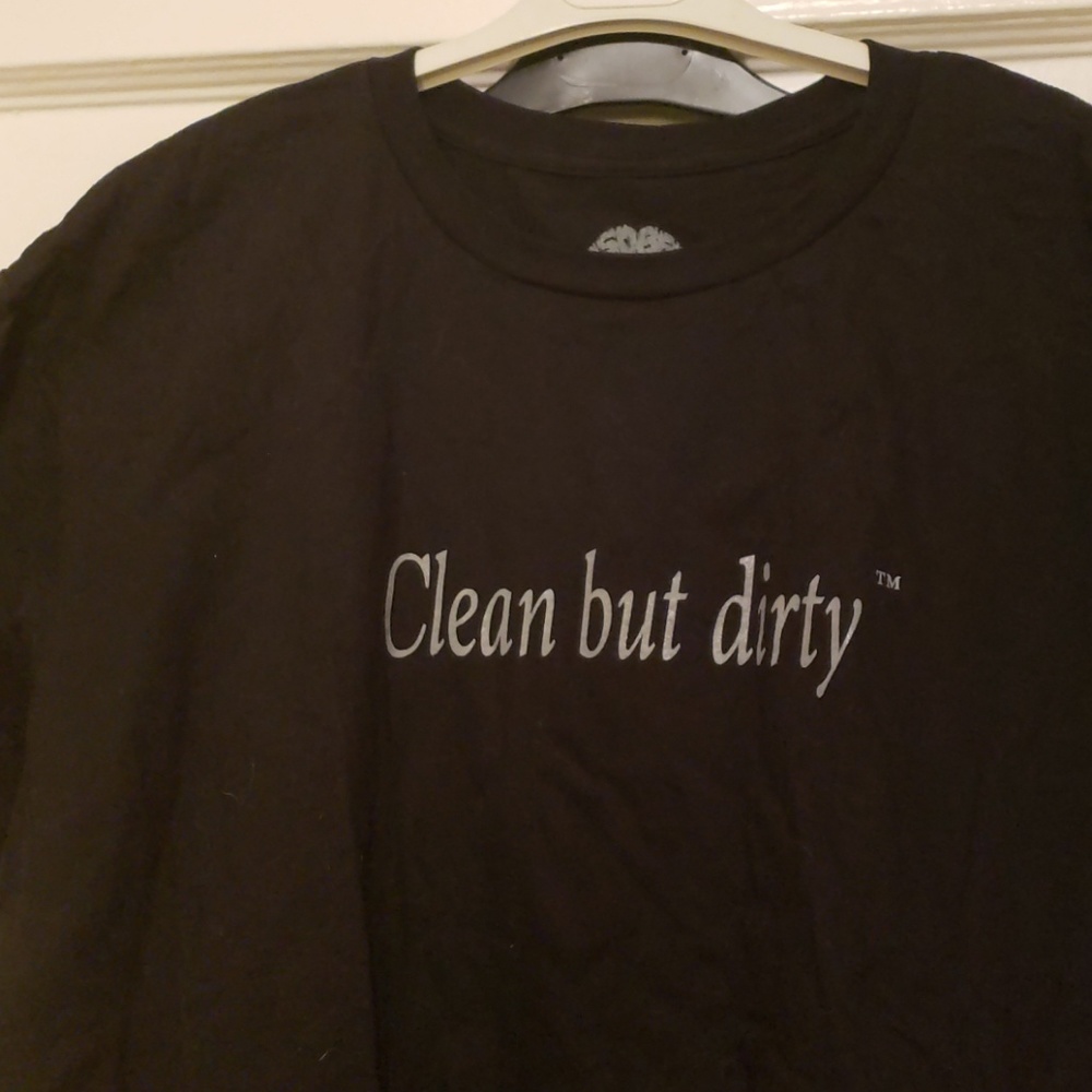 Cool Black T 'Clean but dirty (from Sober is Sexy)